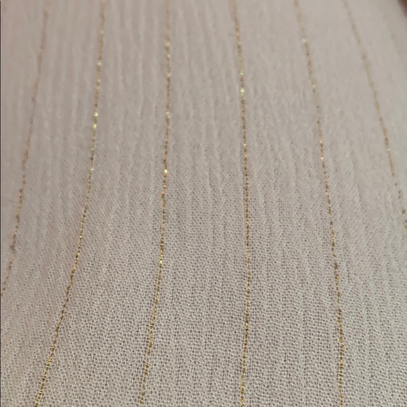 White and gold flowy maxi dress - Picture 4 of 5